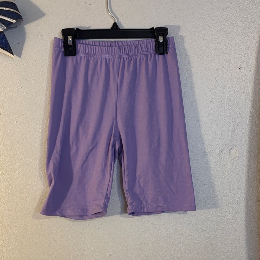 Purple Biker Shorts
